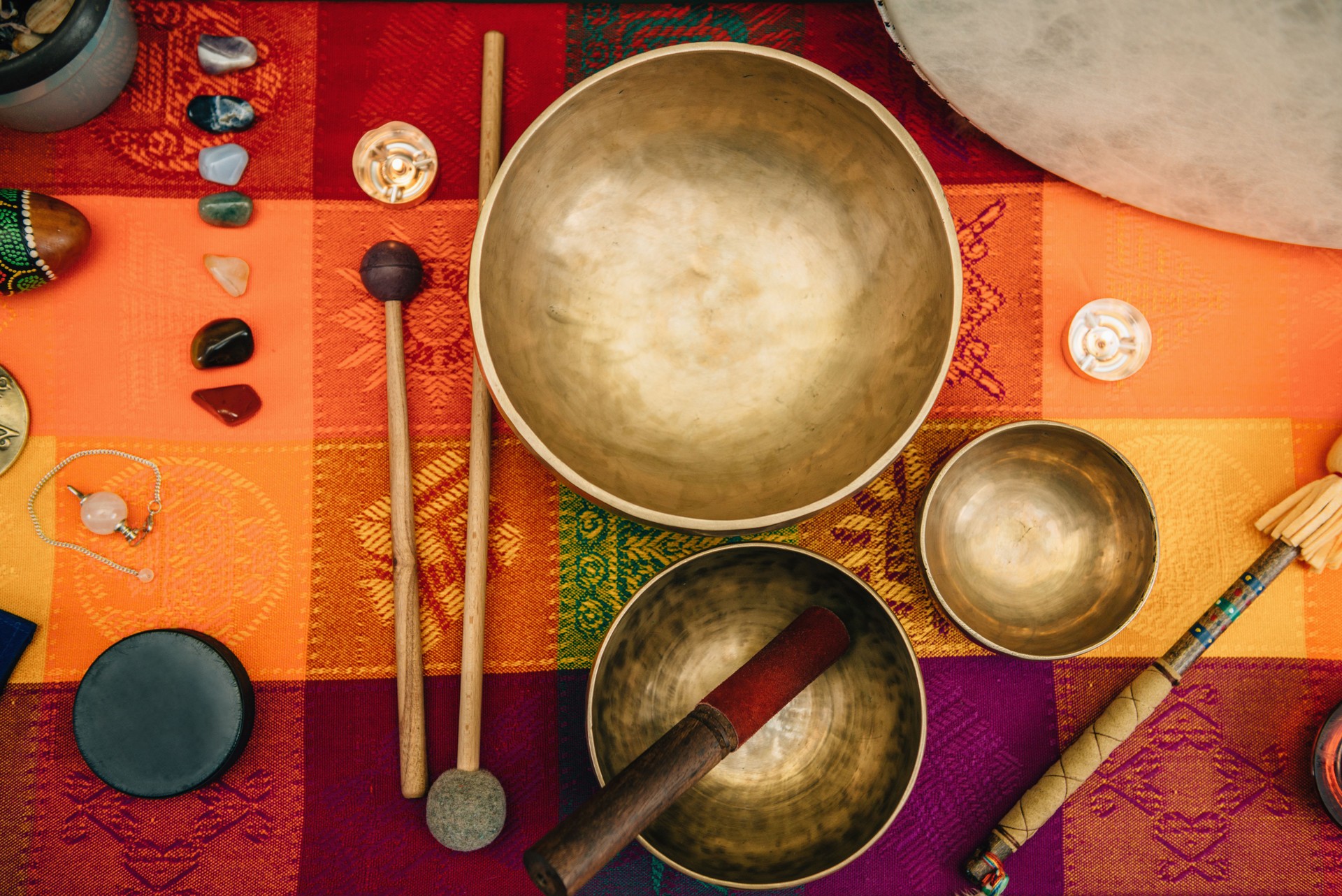 Tibetan singing bowl