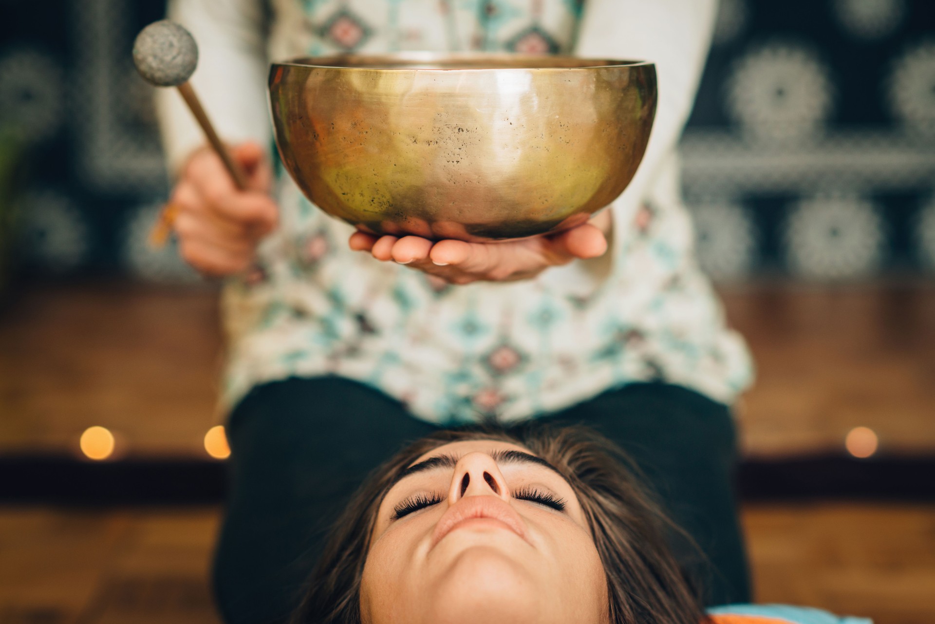 Tibetan singing bowl